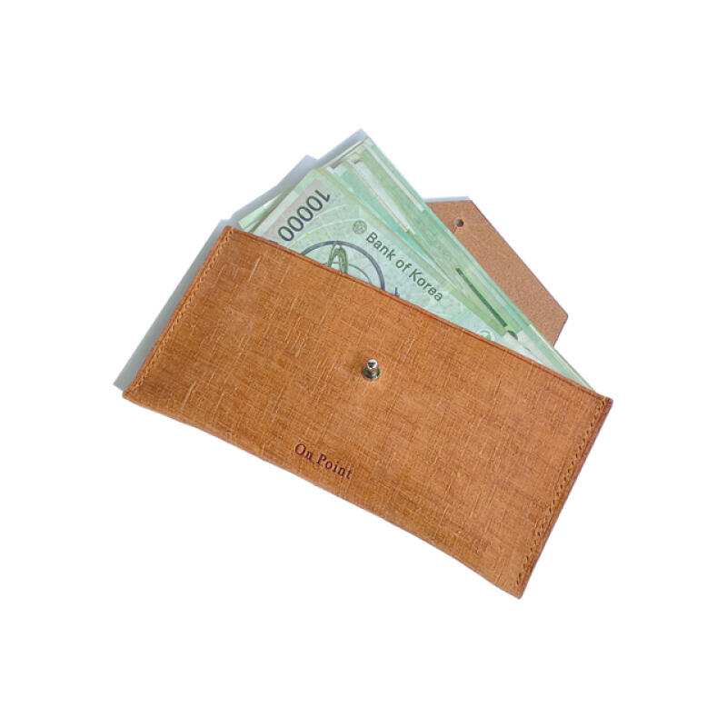 

Handmade Cash Wallet Italian Grid Leather L No engraving