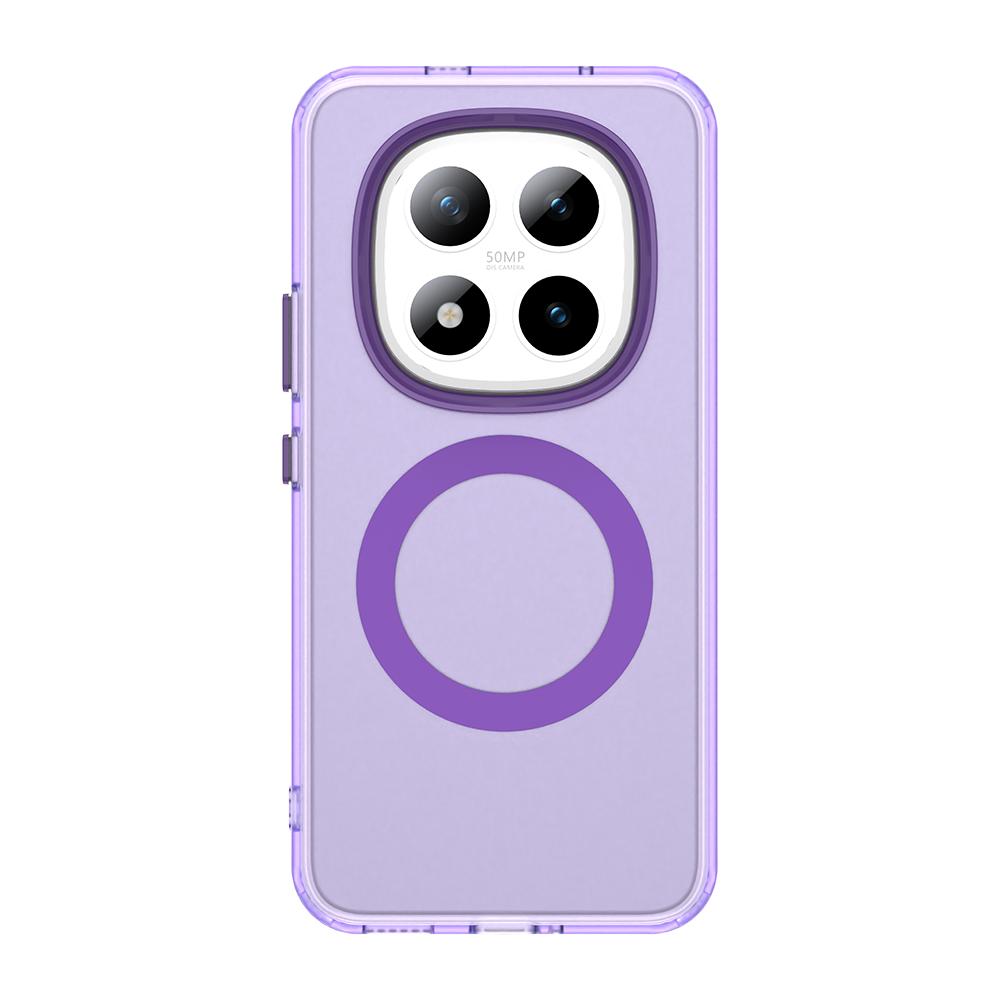 For Redmi Note 15 5G Case Magnetic Wireless Charge Funda Redmi Note 15 Pro Coque Matte Translucent PC Back Cover Redmi Note 15