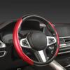 1 Pair Car Steering Wheel Covers Booster Micro Fiber Leather Auto Interior Decorative Accessories Universal Carbon Fiber Looking