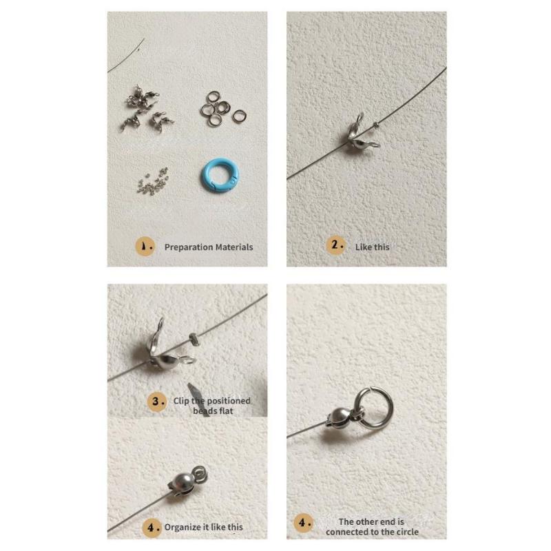 Pure Hand-painted Beads Stickers Diamonds Set Pearl Diy Jewelry Accessories Material Package Beads Car Pendant Cell Phone Chain Beads