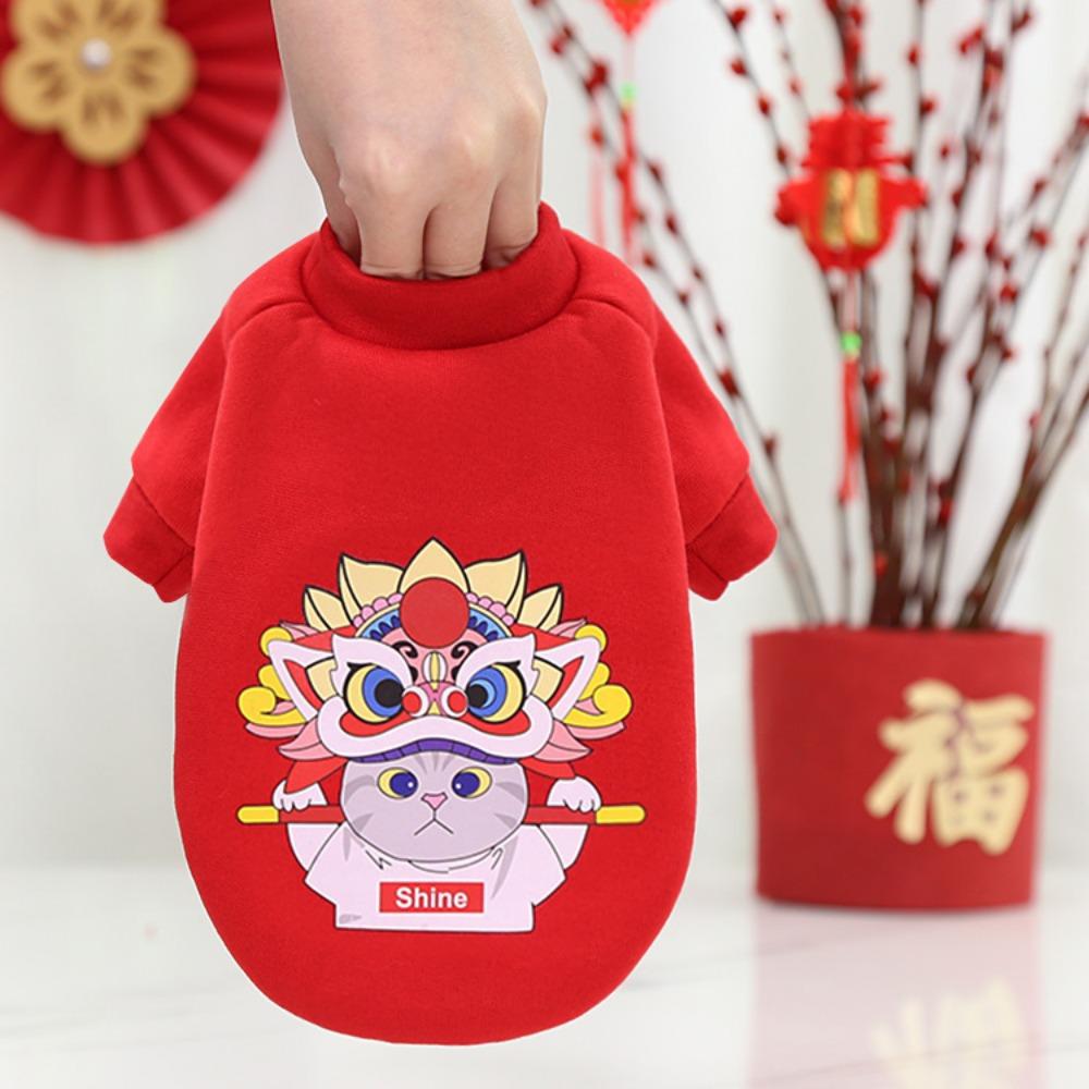 Puppy Internet Celebrity Small Medium Dog Clothes Cat Pet Supplies Teddy Bear Autumn and Winter Cat Sweater Clothing