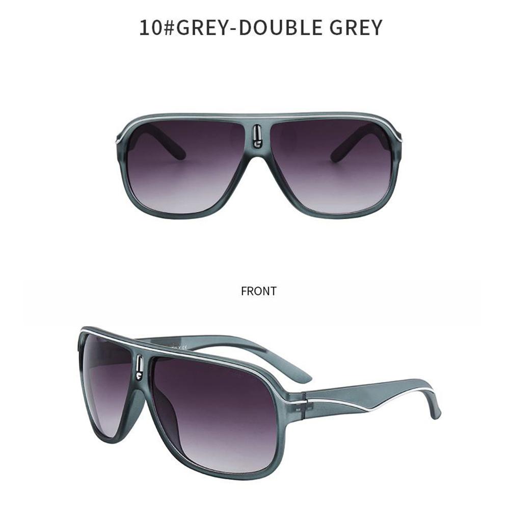 

Модные квадратные ретро солнцезащитные очки Carlisla с большой оправой, цветные светоотражающие спортивные солнцезащитные очки для женщин, универсальные солнцезащитные очки для больших движений 10