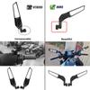 For Aprilia MANA 850 GT DORSODURO 1200 750 Motorcycle Wind Wing Side Rearview Mirror Adjustable Rotating Motorbike Accessories