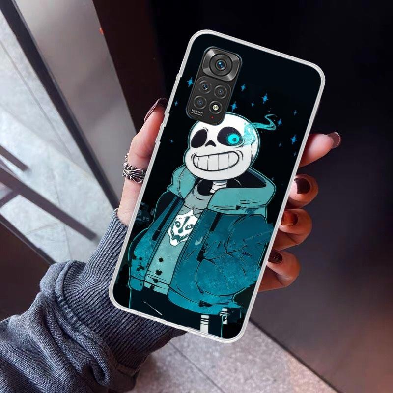 Undertale Papyrus Sans Doggo Phone Case For Xiaomi Redmi Note 15 14 14S 13 12S 12 Pro Plus 11S 11 10S 10 4G Cover 11E 11T 5G Pri