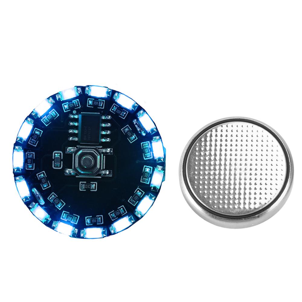 16 Modes Button Switch Control Flow Lights Wireless Lamp Flashing Gradient Rotating Lamp Breathing Lights Model Toys