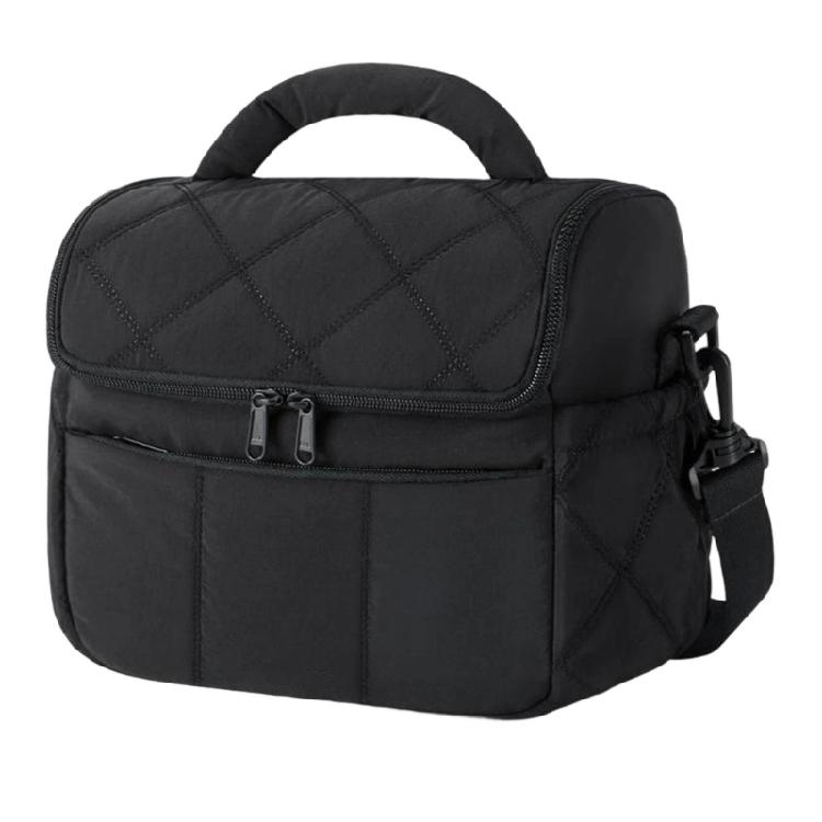 Soft Sided Insulated Food Bag Waterproof Interior Double Carrying Options Practical Tear Resistant Lunch Bag For Adults