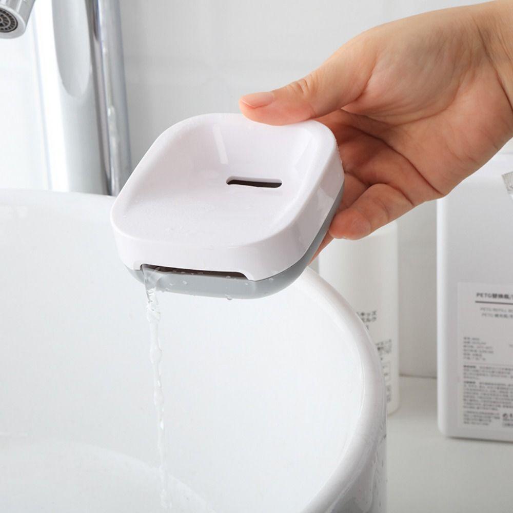 Easy Cleaning Toothpaste Holder Multi-functional Bathroom Storage Organizer Countertop