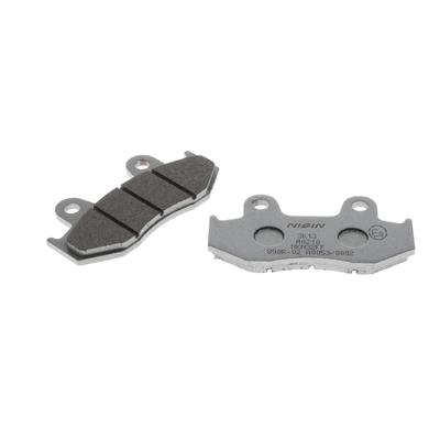 Nissin Brand Brake Pads BRAKE PAD Premium Pads Semi-Metal, Model Number: A0210, 1 Set, 2 Pieces of 2 Wheels, Motorcycles