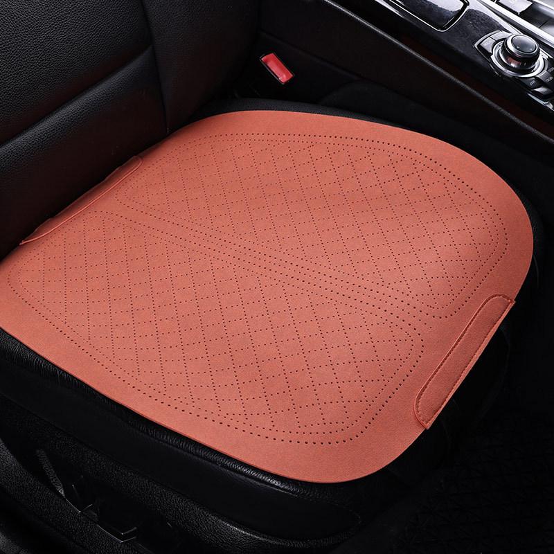 Universal Suede Car Seat Cushion - Winter Driver s Side for All Seasons, Single Piece for Rear or Truck Seat
