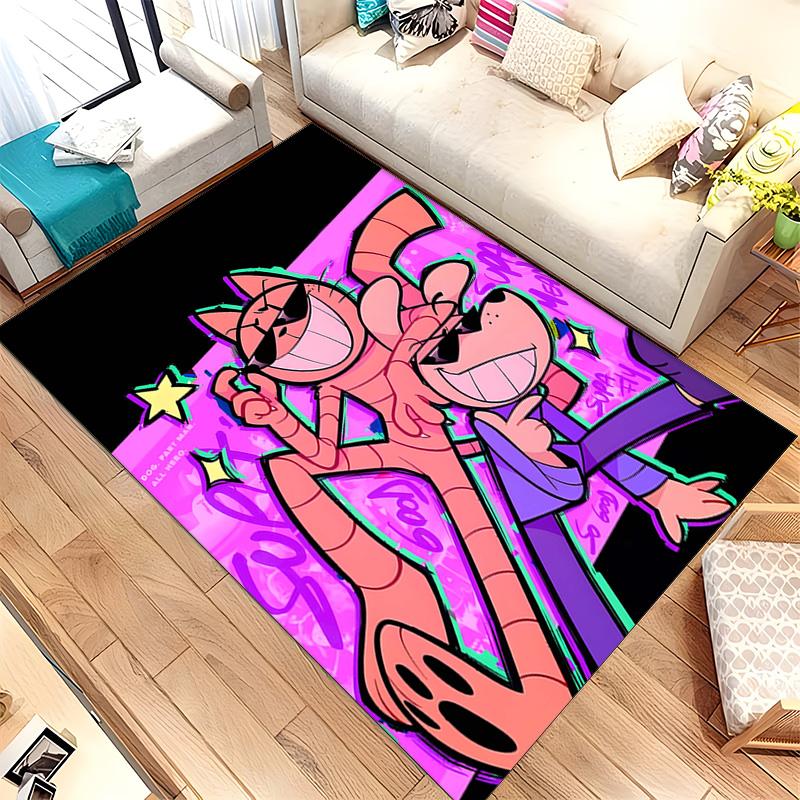 Dog Man Unleashed (1) Rug Suitable For Living Rooms Bedrooms Computer Rooms Dining Areas And Placement Under Tables And Chairs Also An Ideal Choice Fo