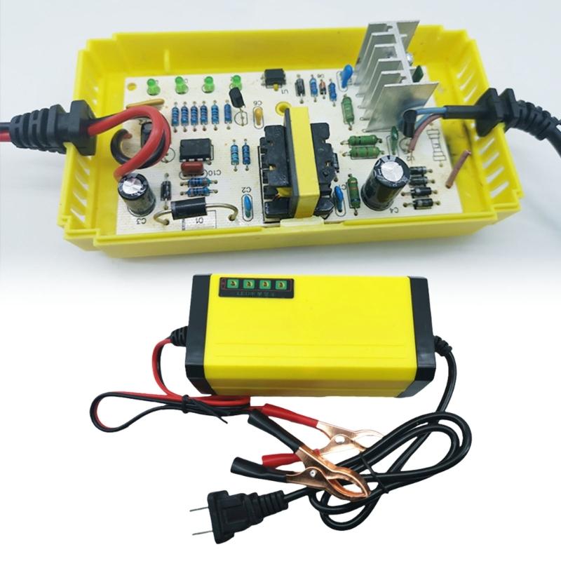 Electric Scooter Charging Unit Intelligent Battery Recognition System Rapid Recharge Capability Portable Travel Design