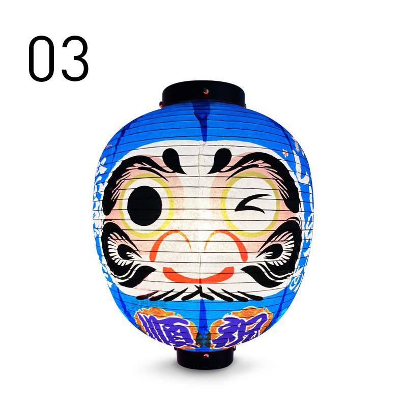 Japanese Waterproof Cloth Lanterns Daruma Crafts Cartoon Lucky Lantern Sushi Restaurant Cuisine Izakaya Decoration Ornaments