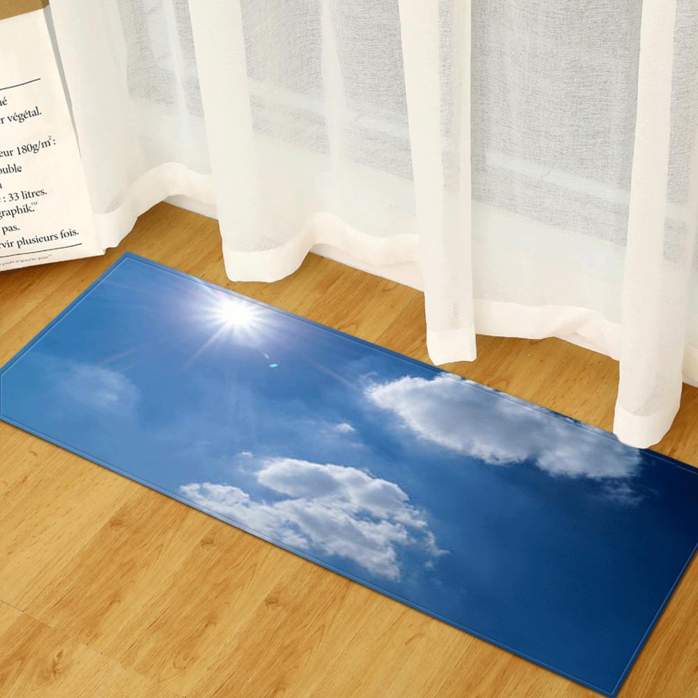 Scenic Sand Wardrobe Shoe Cabinet Long Floor Mat
