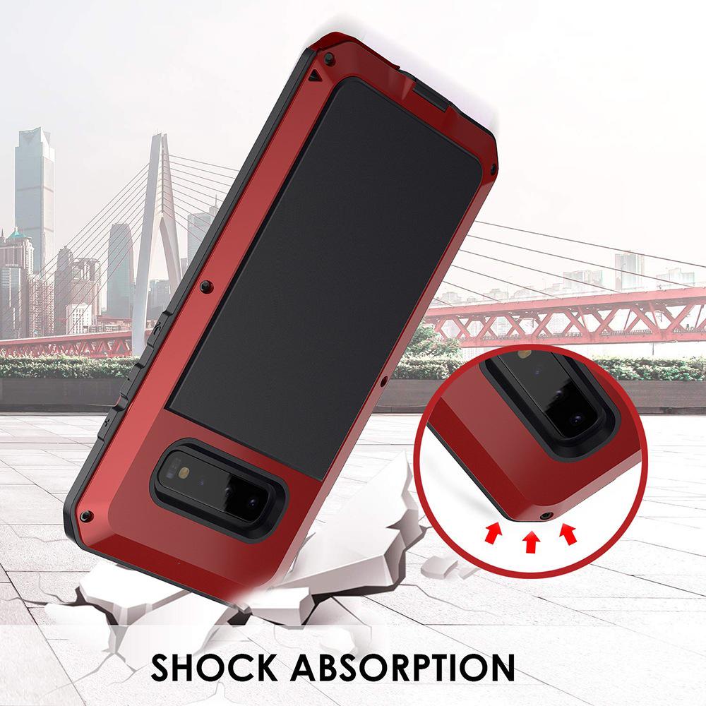 Durable Metal Phone Case for iPhone 13/11, Samsung S20/Note20, Huawei P30 - Shockproof and Waterproof Protection