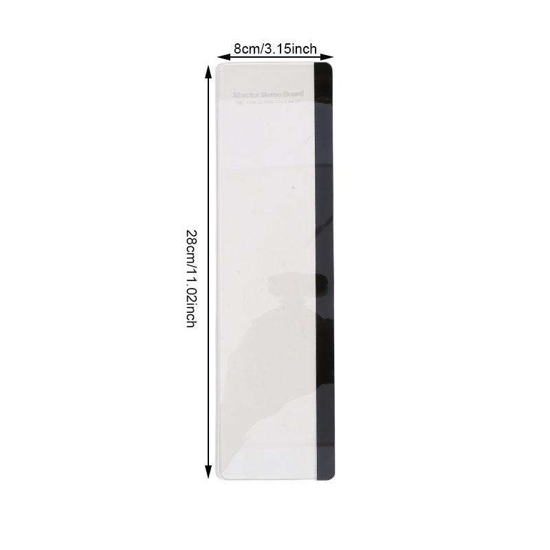 Creative Acrylic Monitor Message Memo Board for Sticky Note Transparent Name Card Phone Holder Desktop Plastic Holder Stationery