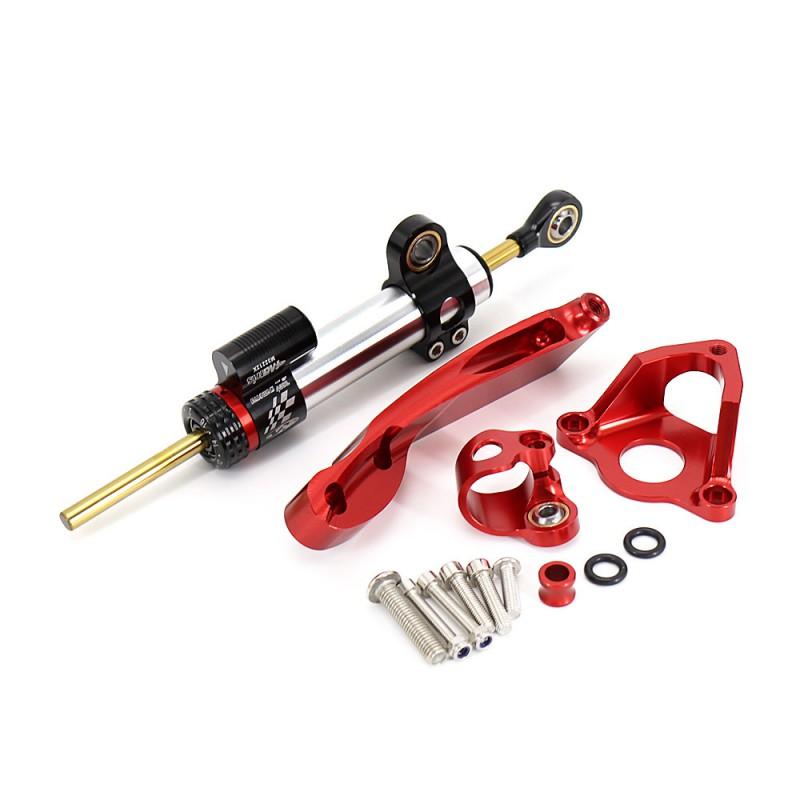 Honda CBR600RR Steering Damper Stabilizer With Titanium Stem Sportbike Racing Street Use