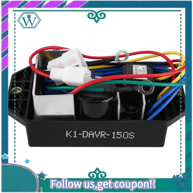 AA92-New AVR KI-DAVR-150S Generator AVR Automatic Voltage Regulator Alternator Part Power Stabilizer For Kipor Generator