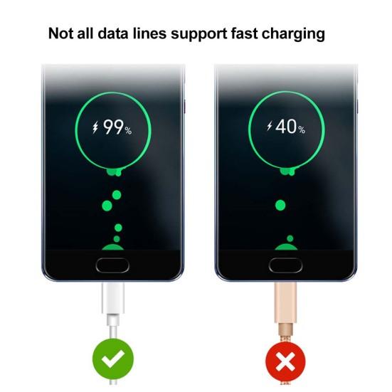5A Fast Charging Type-C Data Cable Mobile Phone Cord for Huawei Mate10 P20