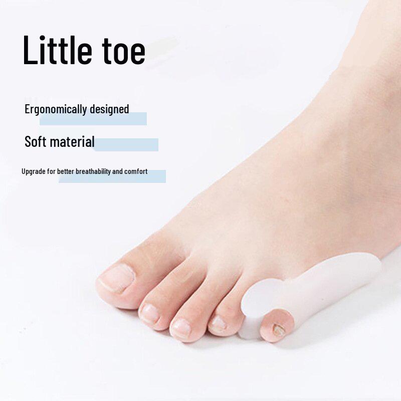 Silicone Hallux Valgus Single Hole Toe Corrector & Separator