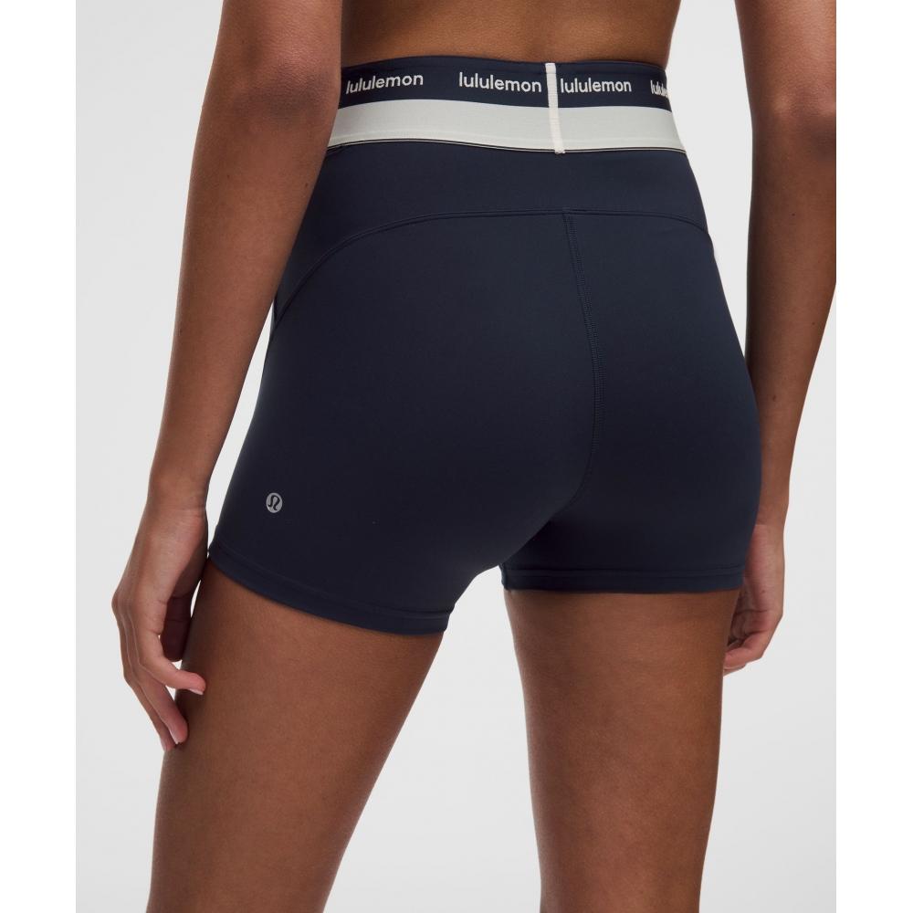 Lullulemon Everlux Contour Seam High-Rise Training Shorts 4Inch
