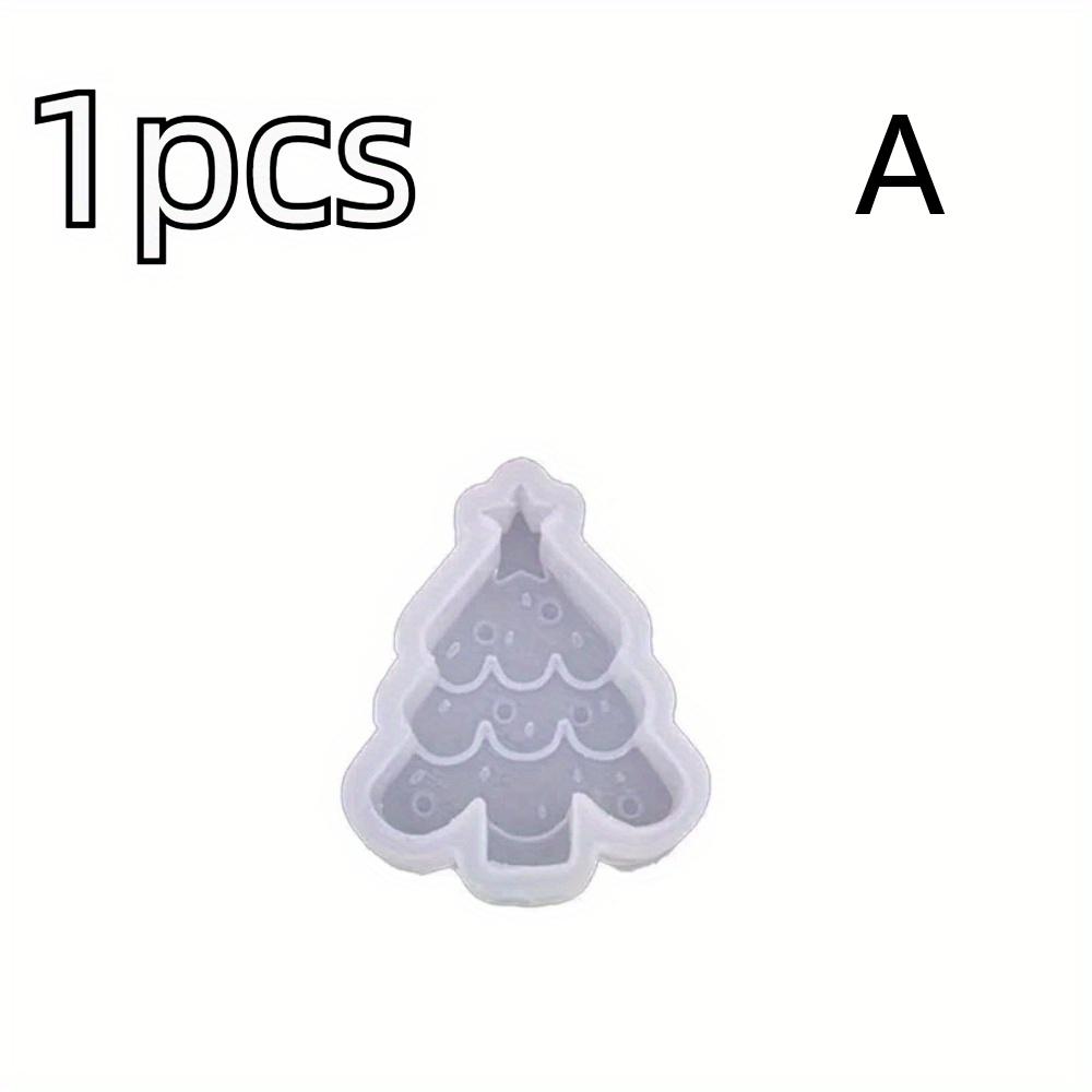 Christmas Silicone Candle Molds Elk Tree Snowflake Gingerbread Man for DIY Festive Candles Non-Stick Holiday Decoration Supplies