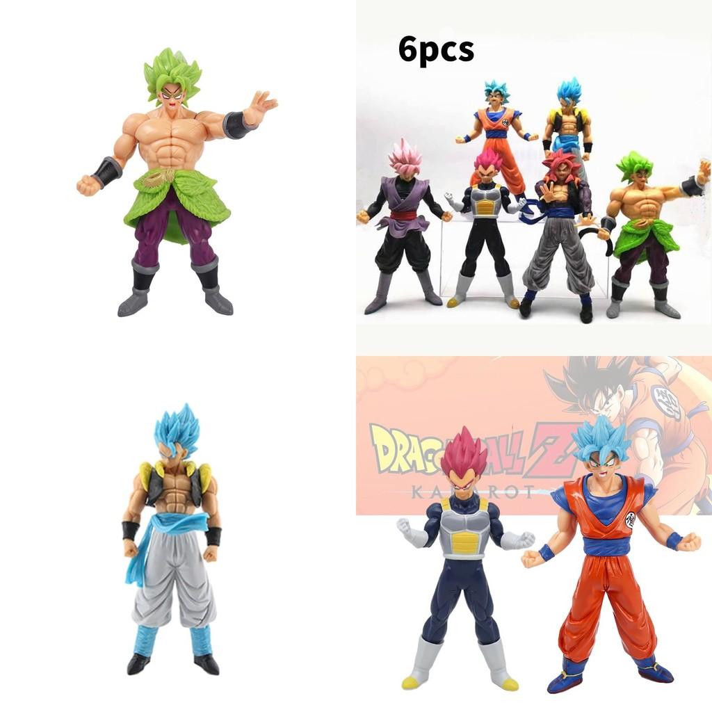 Dragon Ball Handheld Figures 18cm Pvc Material Cartoon Anime Style