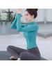 Women's 2025 Yoga Long Sleeve Stand Collar Zipper Jacket for Running & Fitness