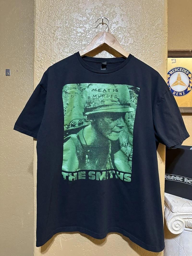The Smiths Meat Is Murder Morrissey Band Unisex Tshirt Reprint S-5XL M