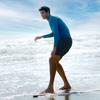 ANDAR Pool & Strand Herren Reißverschluss Rash Guard