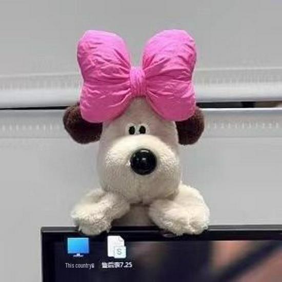 Tesla Girls Innenbildschirm-Schmuck: Master Hund Auto Dekoration für Mittelkonsole