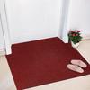 Entrance Door Mat, Doormat, Loop Mat, Entrance Foot Mat, Non-Slip Mat, Thickened Black And Red, 60*90cm