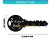 F26C Wooden Wall Hook Bohemians Styles for Easy Organization and Home Accessories Storage Easy Mount