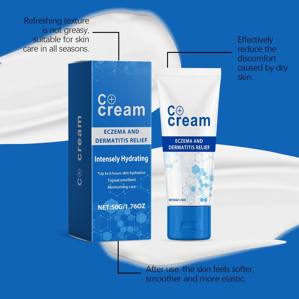 Multifunctional Care Cream Relieves Eczema And Skin Inflammation, Deeply Moisturizes The Skin And Promotes Skin Barrier
