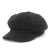 Universal Chemistry Wool Glencheck Charcoal Newsboy Cap