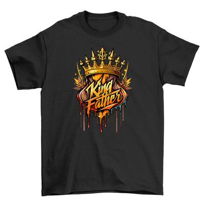 The King Crown Father TShirt Fit For A Royal Dad Funny Tee Fit For A King U