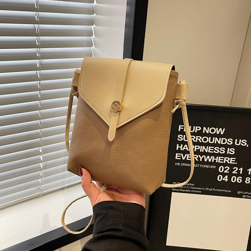 Trendy Korean Style Women's Shoulder Bag Unique Casual Small Square Handbag With Soft Pu Material For Daily Fashion