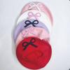 Thick Warm Girls Painter Cap Cotton Toddler Warm Beanie Fashion Bow Knit Headwear  Girl