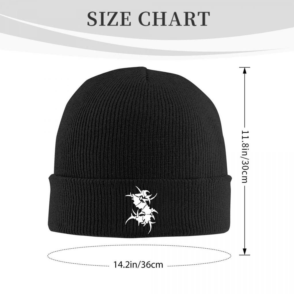 Sepultura Slayer Death Metal Warme Strickmütze Winter Strickmütze Mütze Skullies Beanies Hip Hop Kappen für Unisex