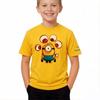 Minions Print Children Boys T-Shirt Skin Friendly Comfort Short Sleeve Tops Boys Girls Casual Birthday Gift Outfit