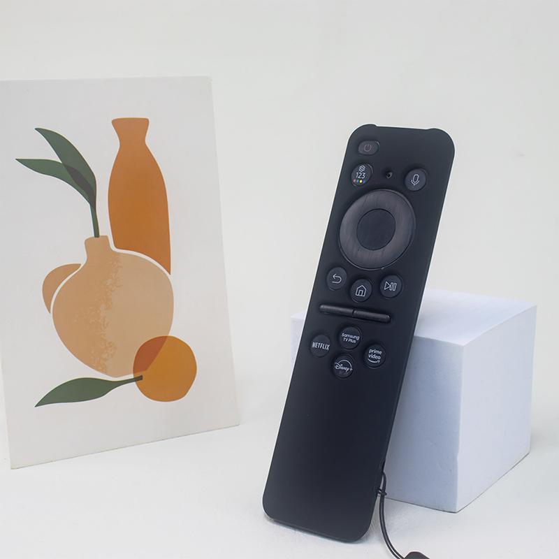 Schutzhülle für Fernbedienung für Samsung 8K Neo Qled Hdr Smart TV Stoßfeste Silikonhülle Wasserdichte Fernbedienungsabdeckungen