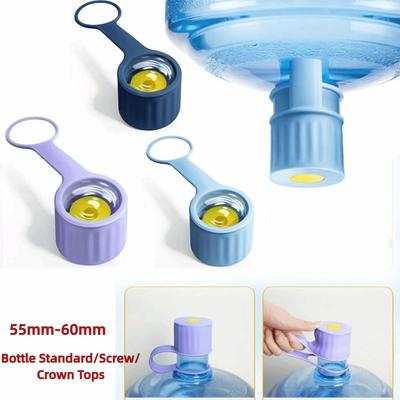 Anti Splash Water Bottle Cap No-Spill Jug Lid Reusable Bottle Lids Water Jug Cap Bottle Openings
