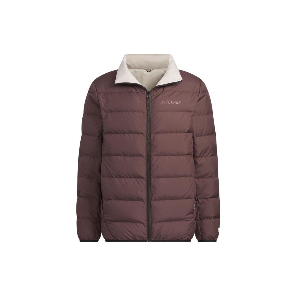 Adidas 3-In-1 Rain.Rdy Reversible Logo Outdoor Waterproof Sports Down Liner Jacket Men Jacket Beige IL8969