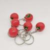 Lovely Bag Ornament Keychain Simulation Tomato Keyring Pendant Key Rings Jewelry