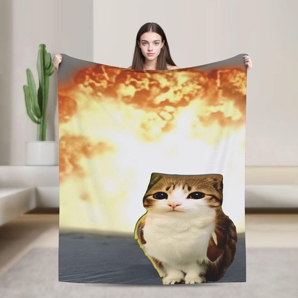 Meowl Cat Owl Plush Toy Animal_1 Blanket Super Soft Quality Winter Blanket Airplane Travel Sofa Bed Novelty Quilt