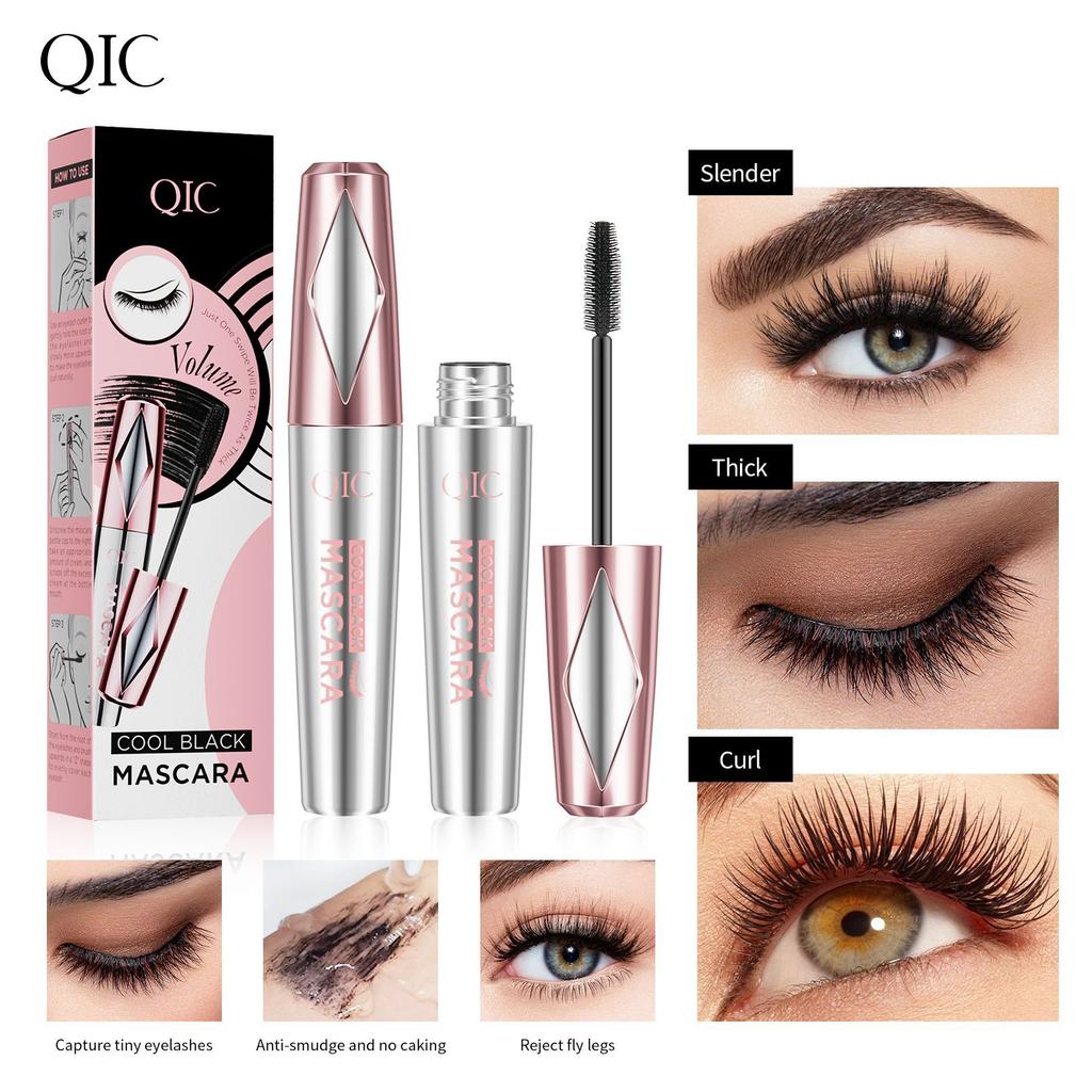 New Mascara 5D Plump And Dense Mascara Waterproof, Slender, Curled And Anti-Smudging