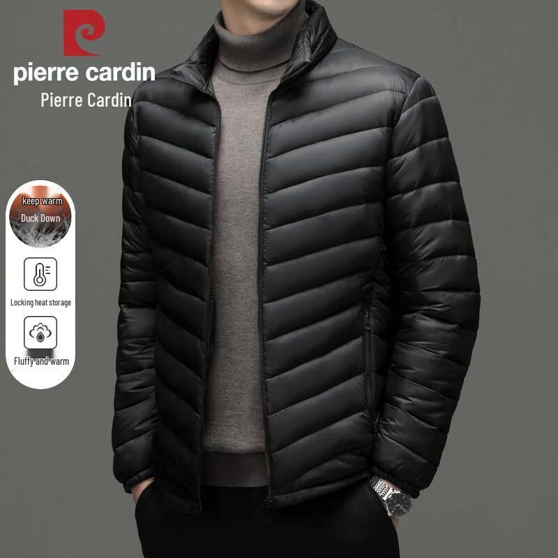 Pierre Cardin Men s Lightweight Stand Collar Down Jacket 2XL