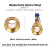 Hangshi Two-Piece Brass Ball Valve