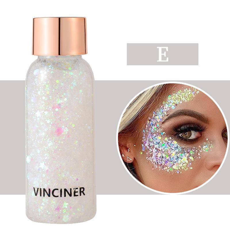 Mermaid Glitter Gel: Iridescent Face & Body Makeup