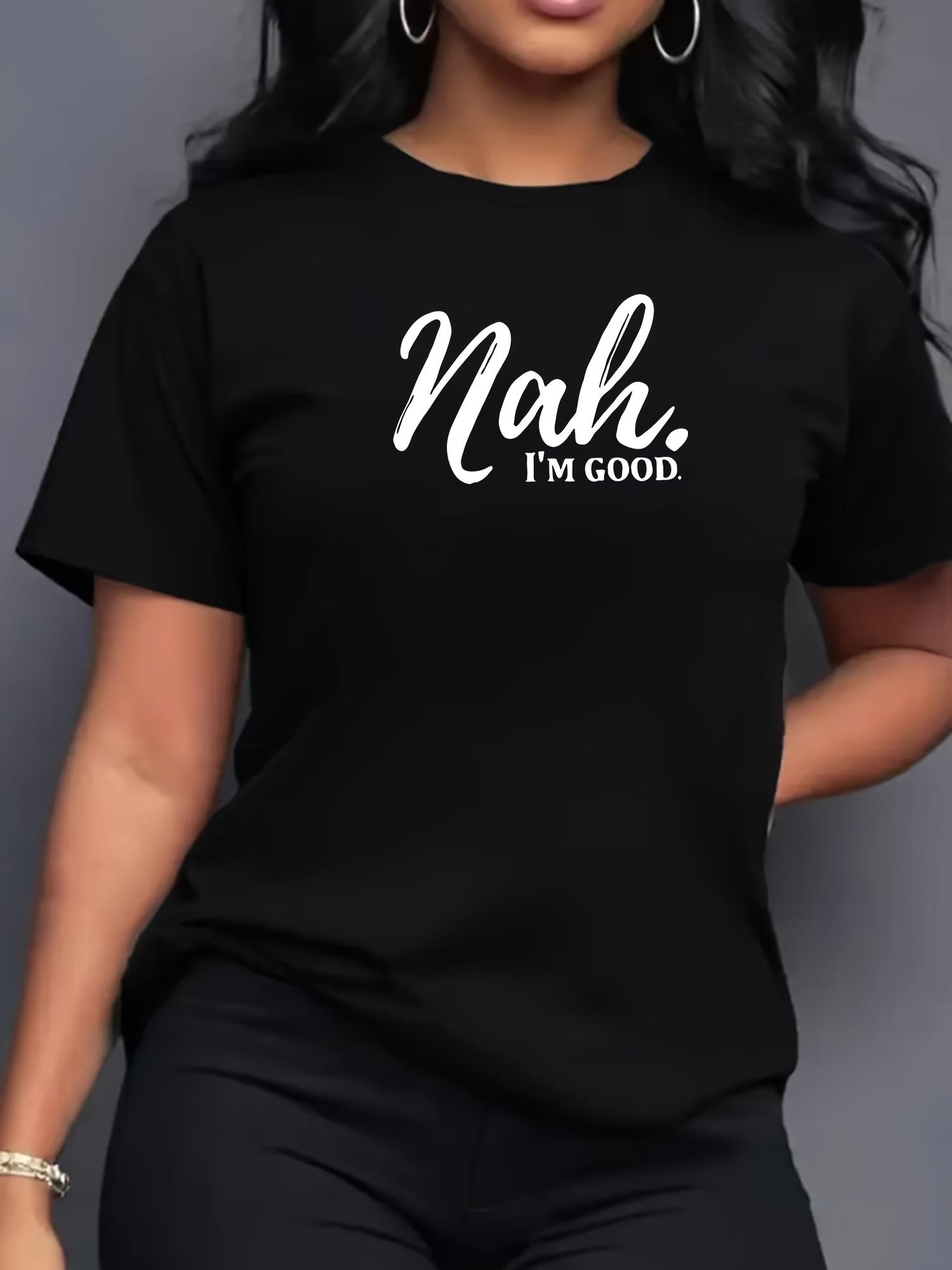 

Letter Pattern Printed Comfortable Women S Short-Sleeve T-Shirt, Sports Print Women S T-Shirt Design, Women S Top T-Shirt 5XL різнокольоровий
