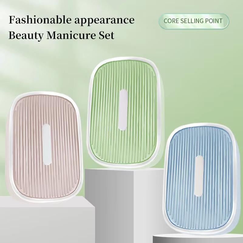 Professional Personal Care Tool Stainless Steel Nail Scissor Nail Cutter SetPedicure Manicure Kit With PP Case
